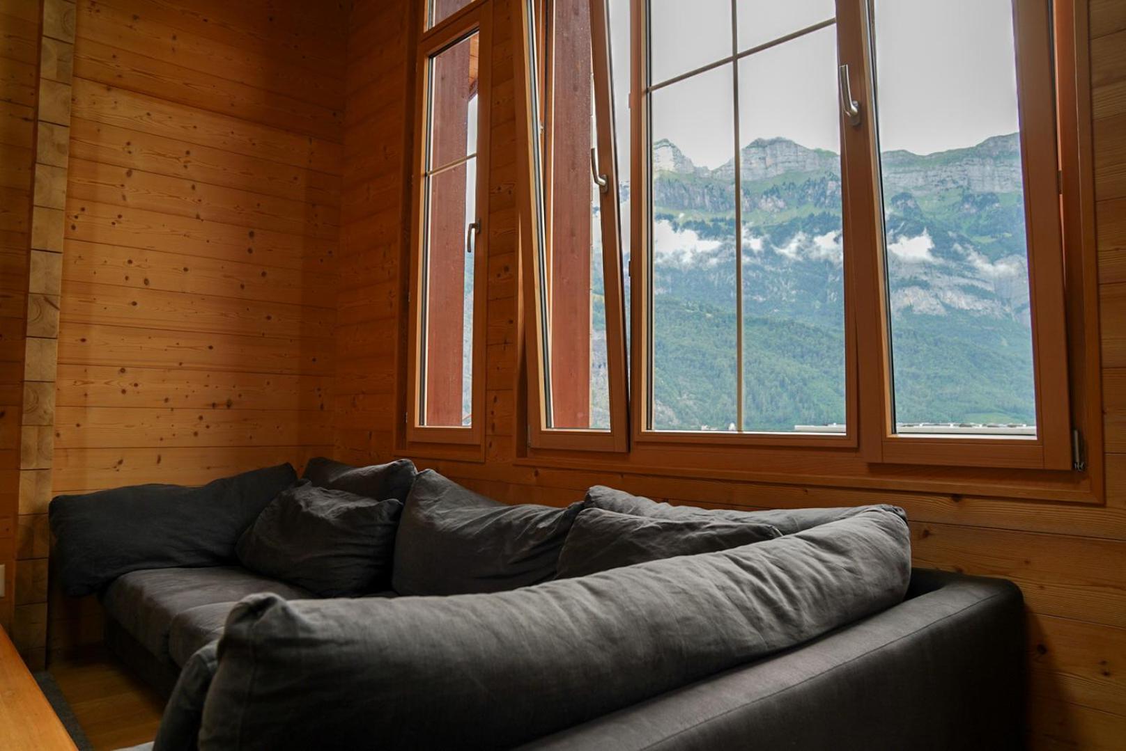Doodle'S Amazing Chalet -Walensee - Flumserberg - Churfirsten - Heidiland - Pool - Sauna Mols Exterior foto