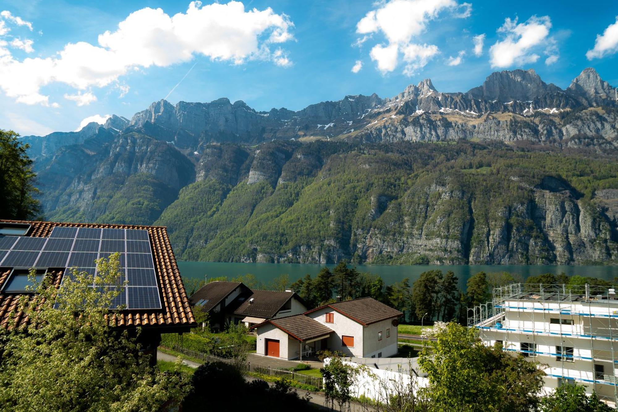 Doodle'S Amazing Chalet -Walensee - Flumserberg - Churfirsten - Heidiland - Pool - Sauna Mols Exterior foto